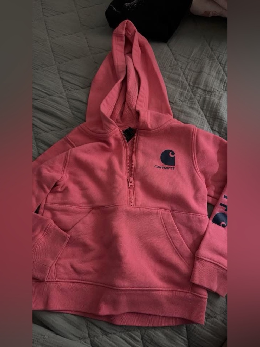 Girls Carhartt Hooded Pullover